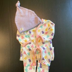 Monica and Andy Onesie Set